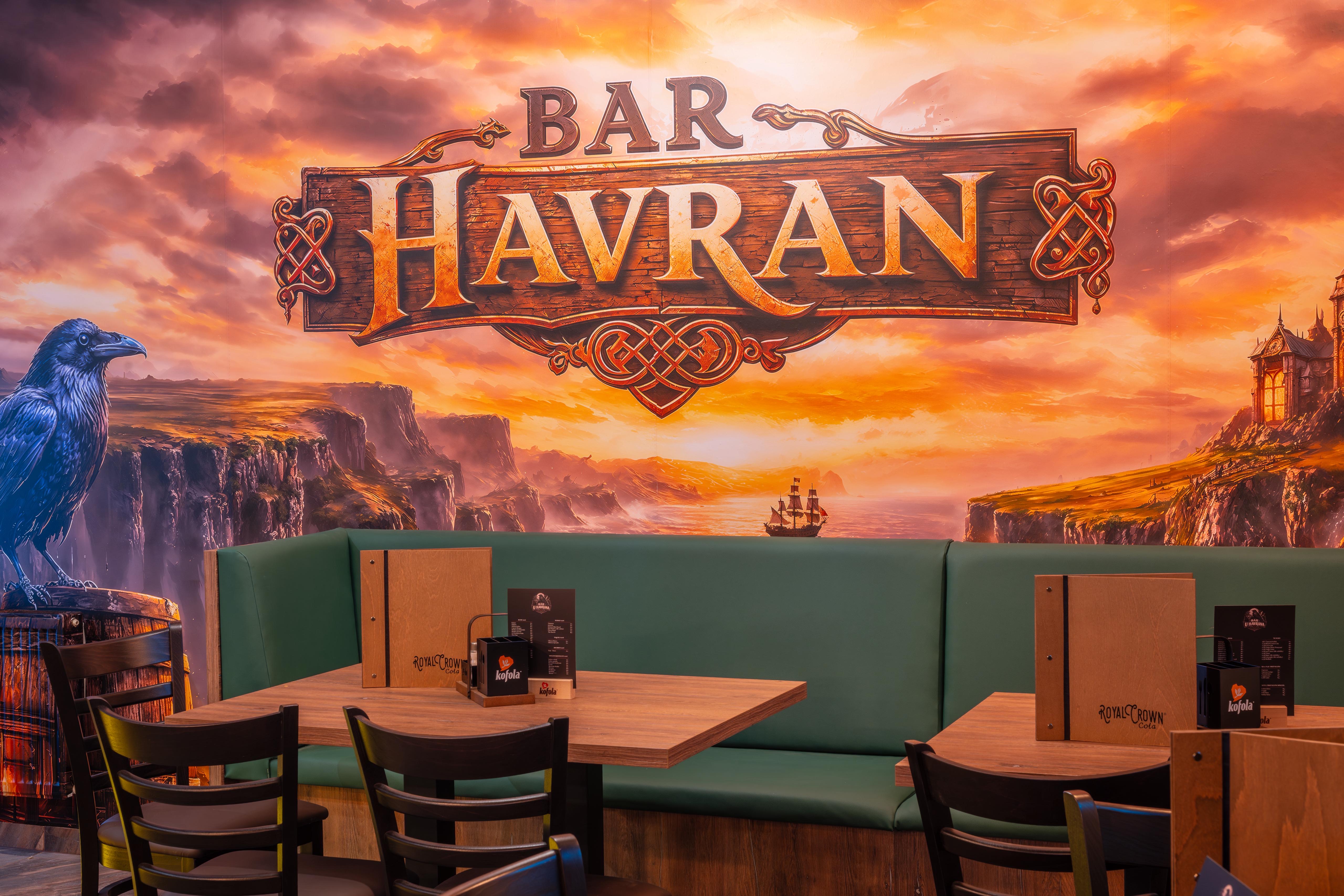 Havran vecerni atmosfera